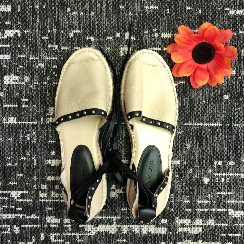 Banana Republic Canvas Strappy Sandals, 8M